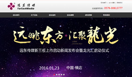 義烏網(wǎng)站建設(shè),義烏做網(wǎng)站案例，浙江東陽遠東影視傳媒有限公司
